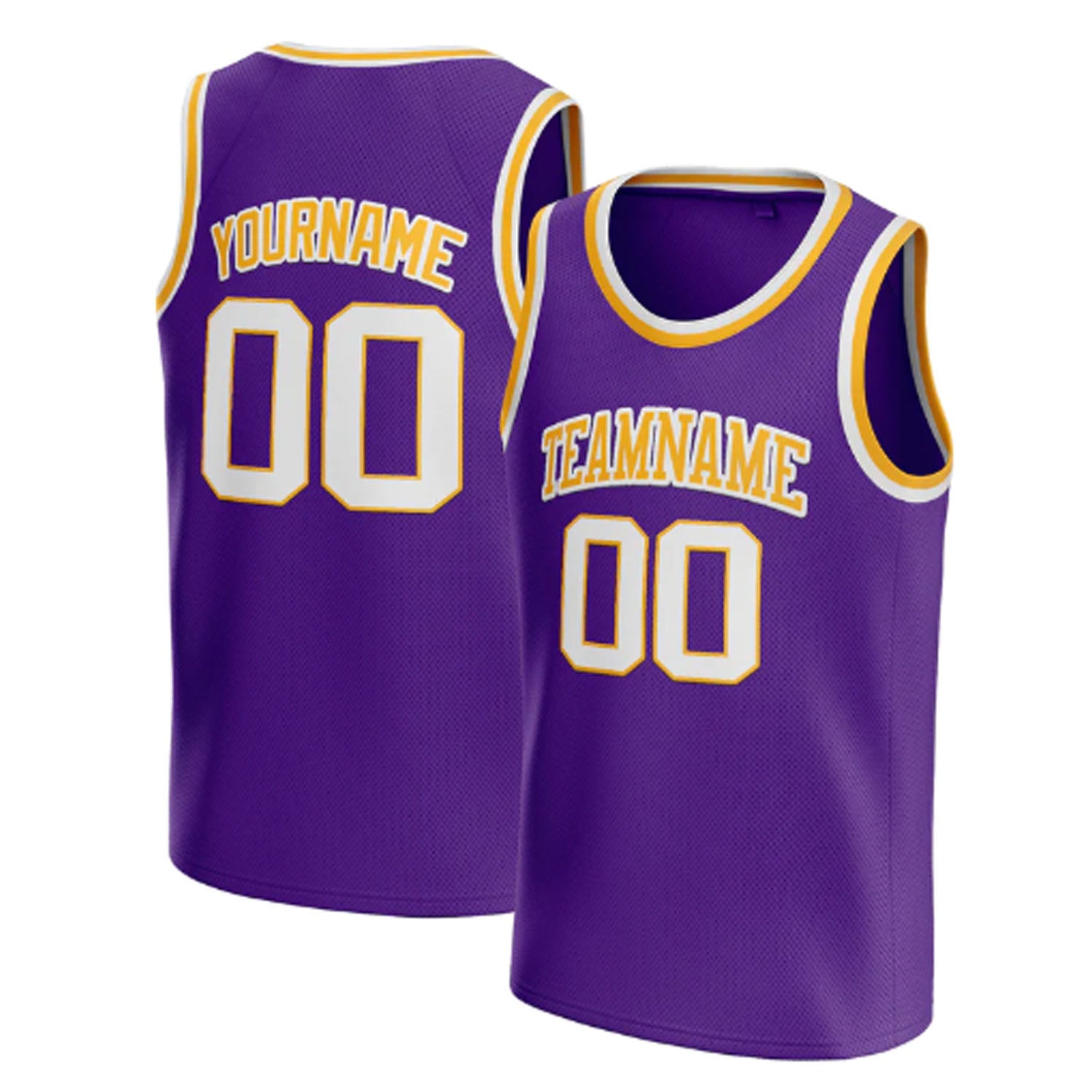 Toronto Purple - Customized Basketball Jersey Set Design-XTeamwear