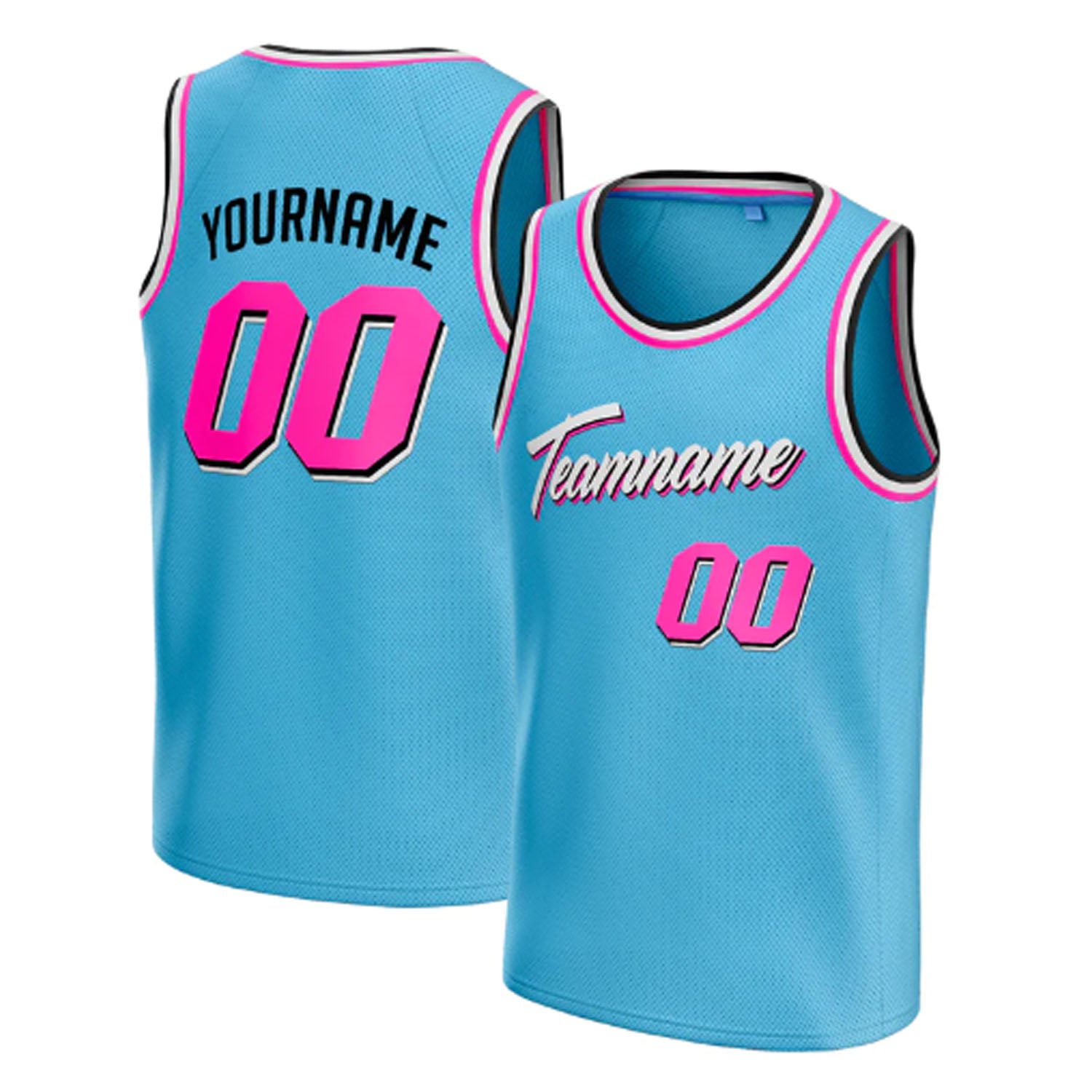 Miami Vice - Custom Basketball Jersey