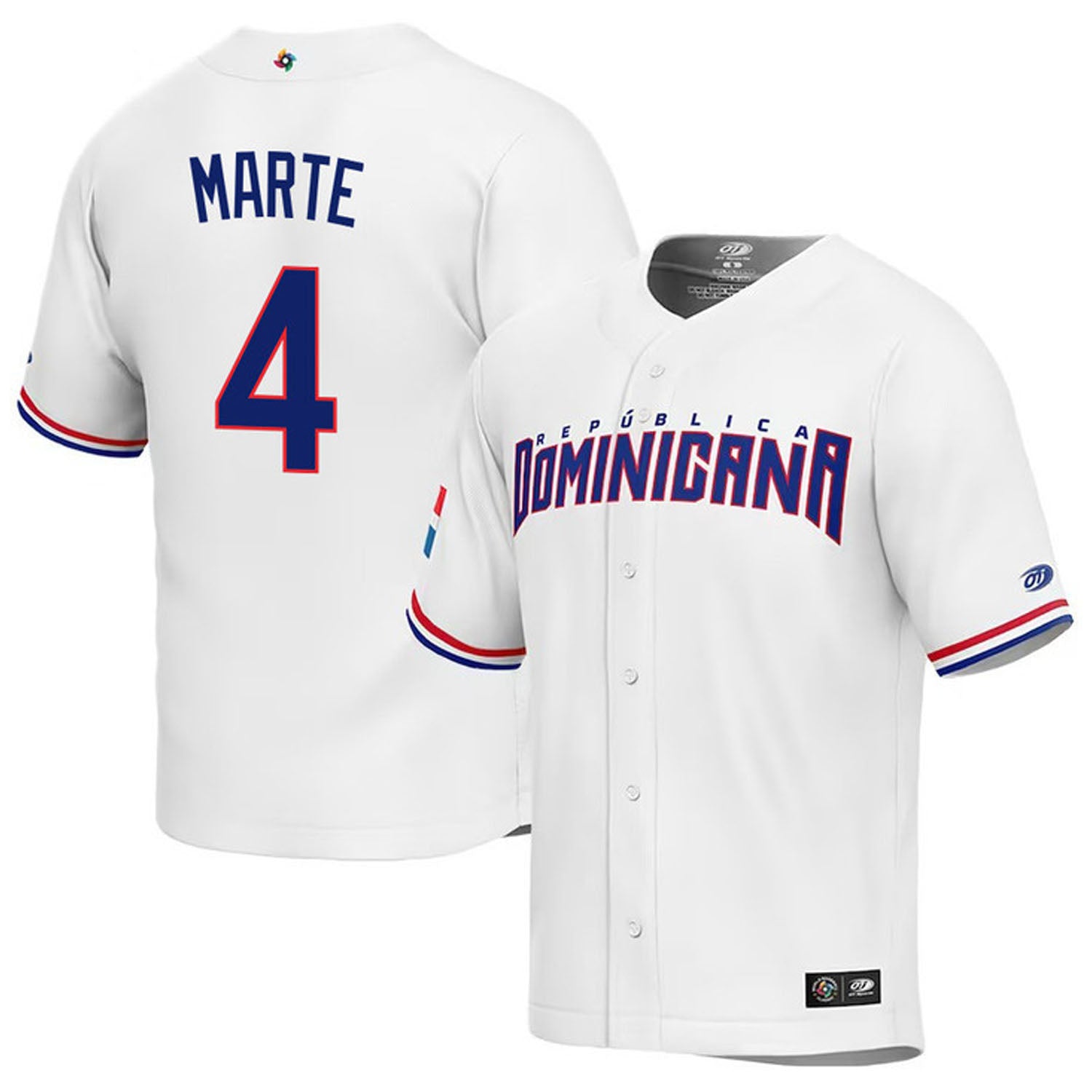 WBC Ketel Marte Dominican Republic 4 Jersey JerseyHouse