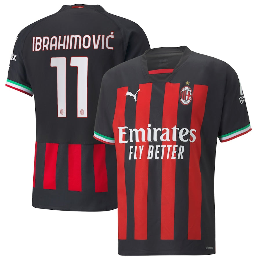 Ibrahimovic ac milan jersey on sale