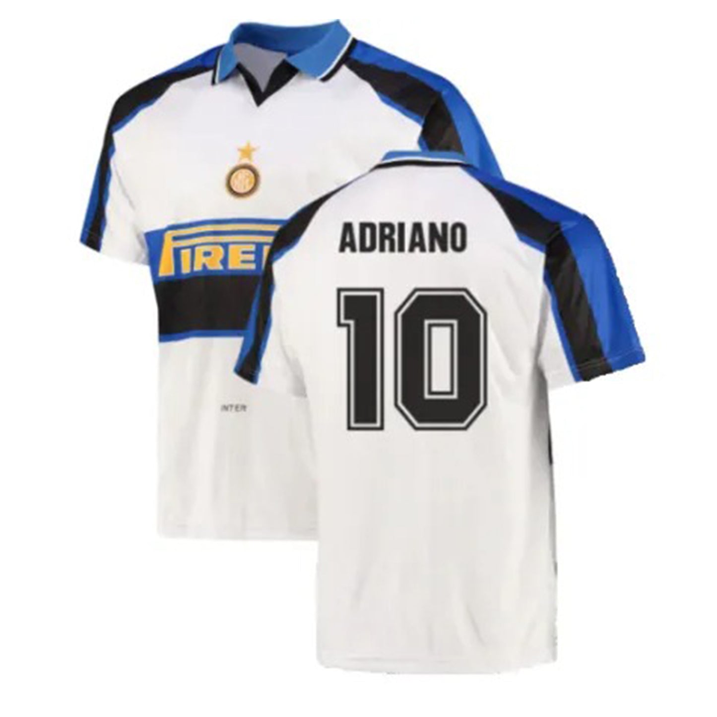 Adriano Inter Milan 10 Jersey