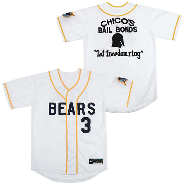 Chico's Bail Bonds Bad News Bears Baseball Jersey