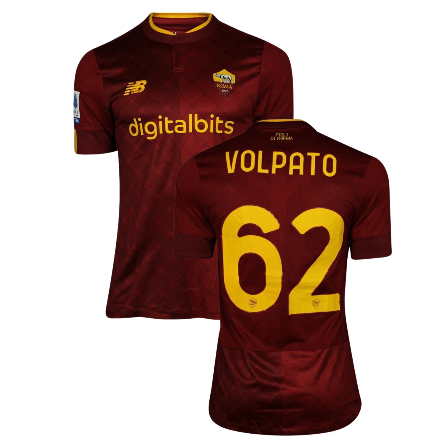 Cristian Volpato Roma 62 Jersey