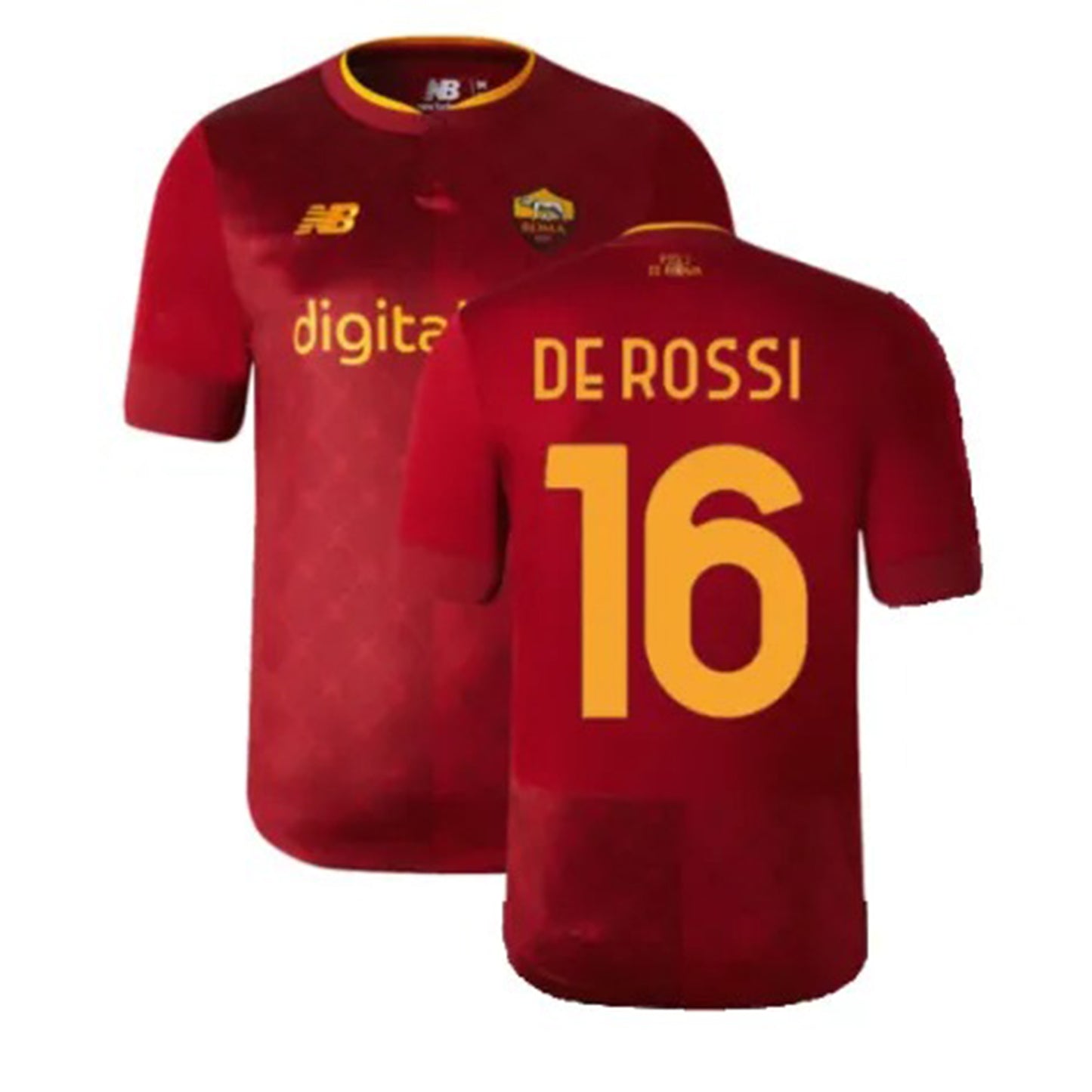 Daniele De Rossi Roma 16 Jersey