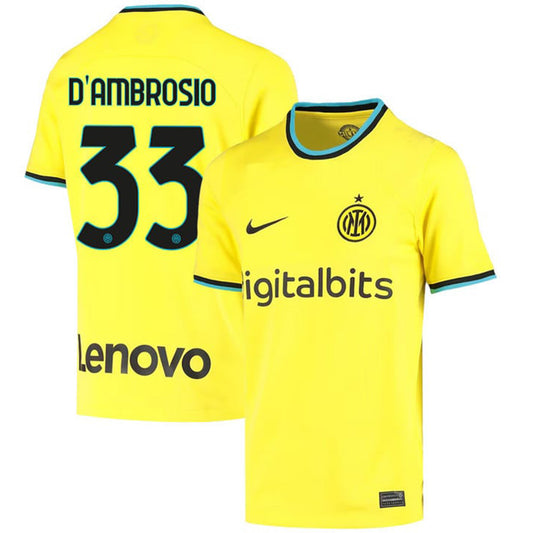 Danilo D'Ambrosio Inter Milan 33 Jersey