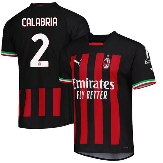 Davide Calabria AC Milan 2 Jersey