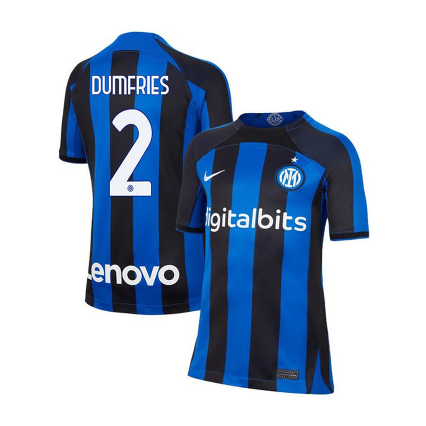 Denzel Dumfries Inter Milan 2 Jersey