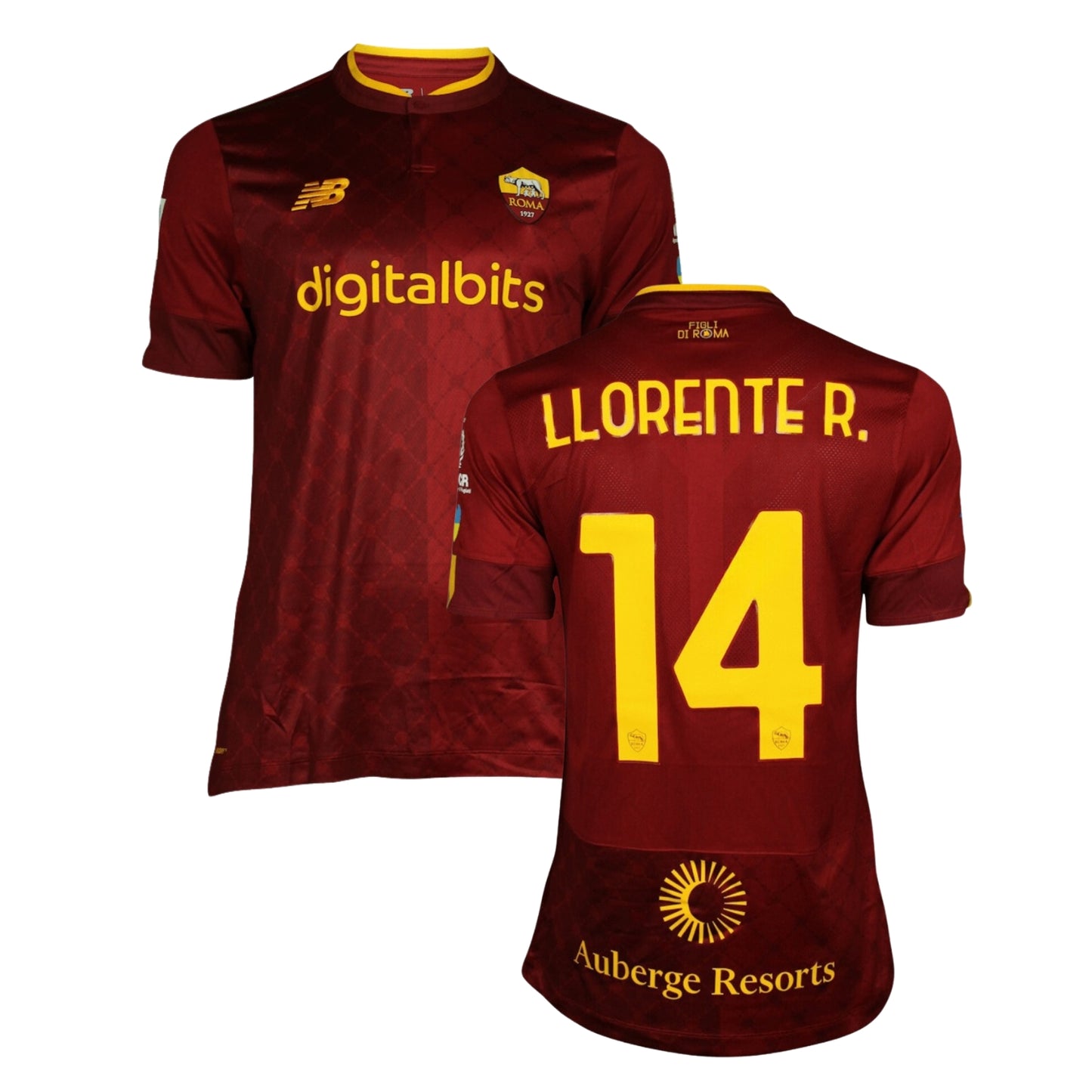Diego Llorente Roma 14 Jersey