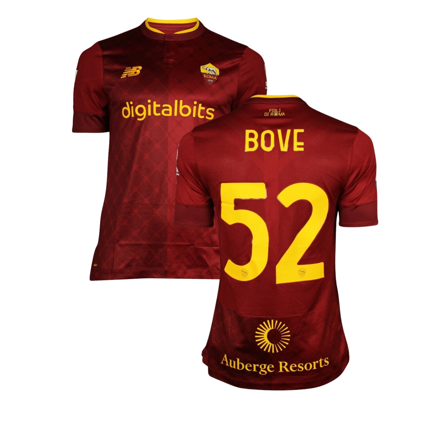 Edoardo Bove Roma 52 Jersey