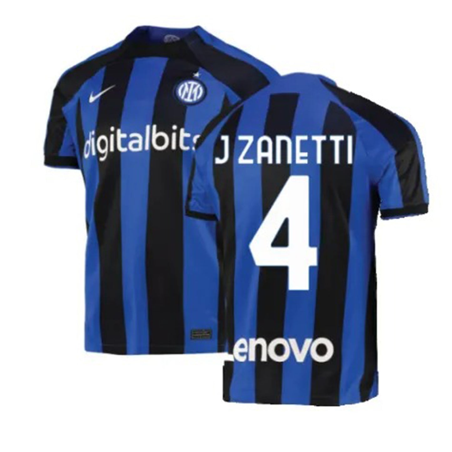 Javier Zanetti Inter Milan 4 Jersey