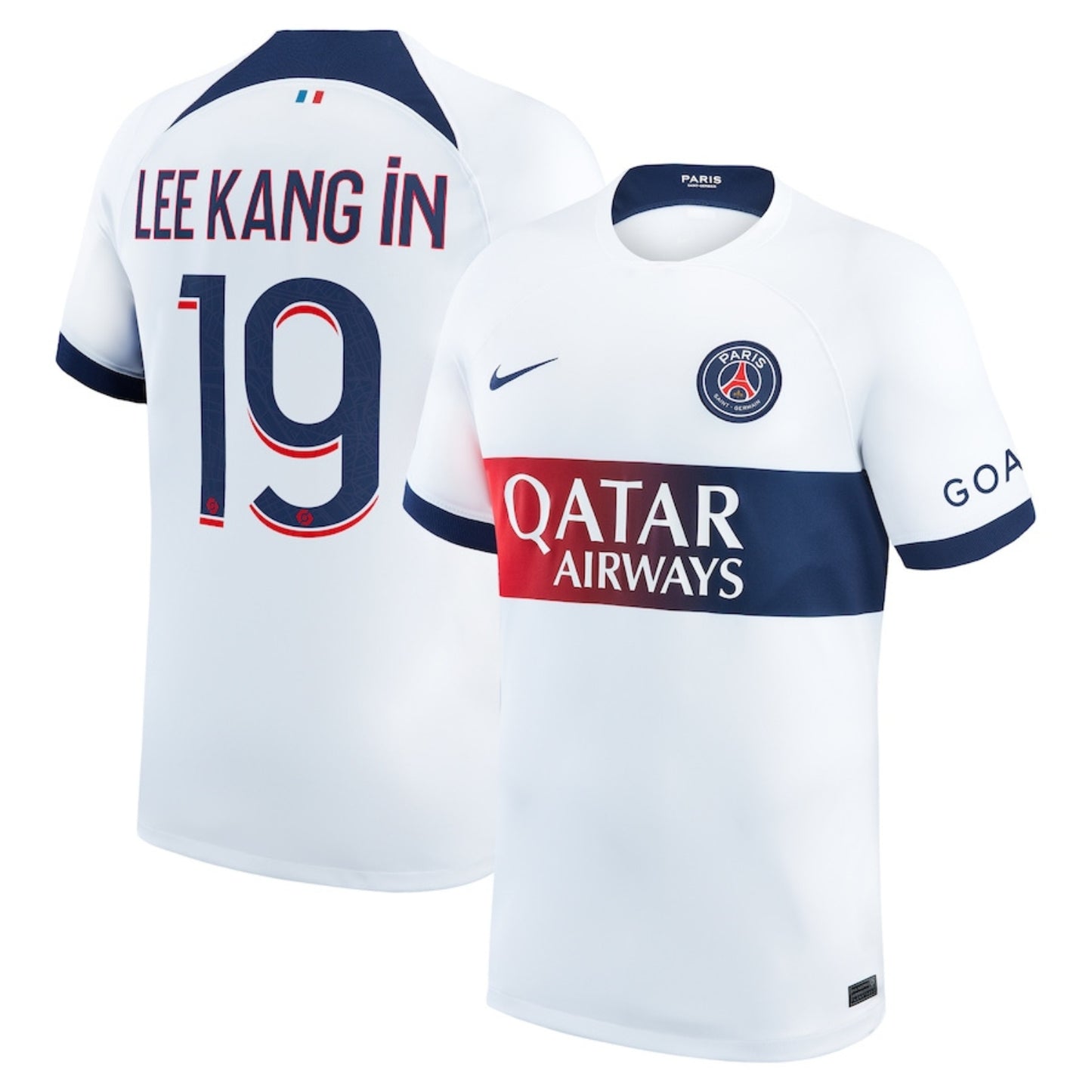 Lee Kang In  Paris Saint-Germain 19 Jersey