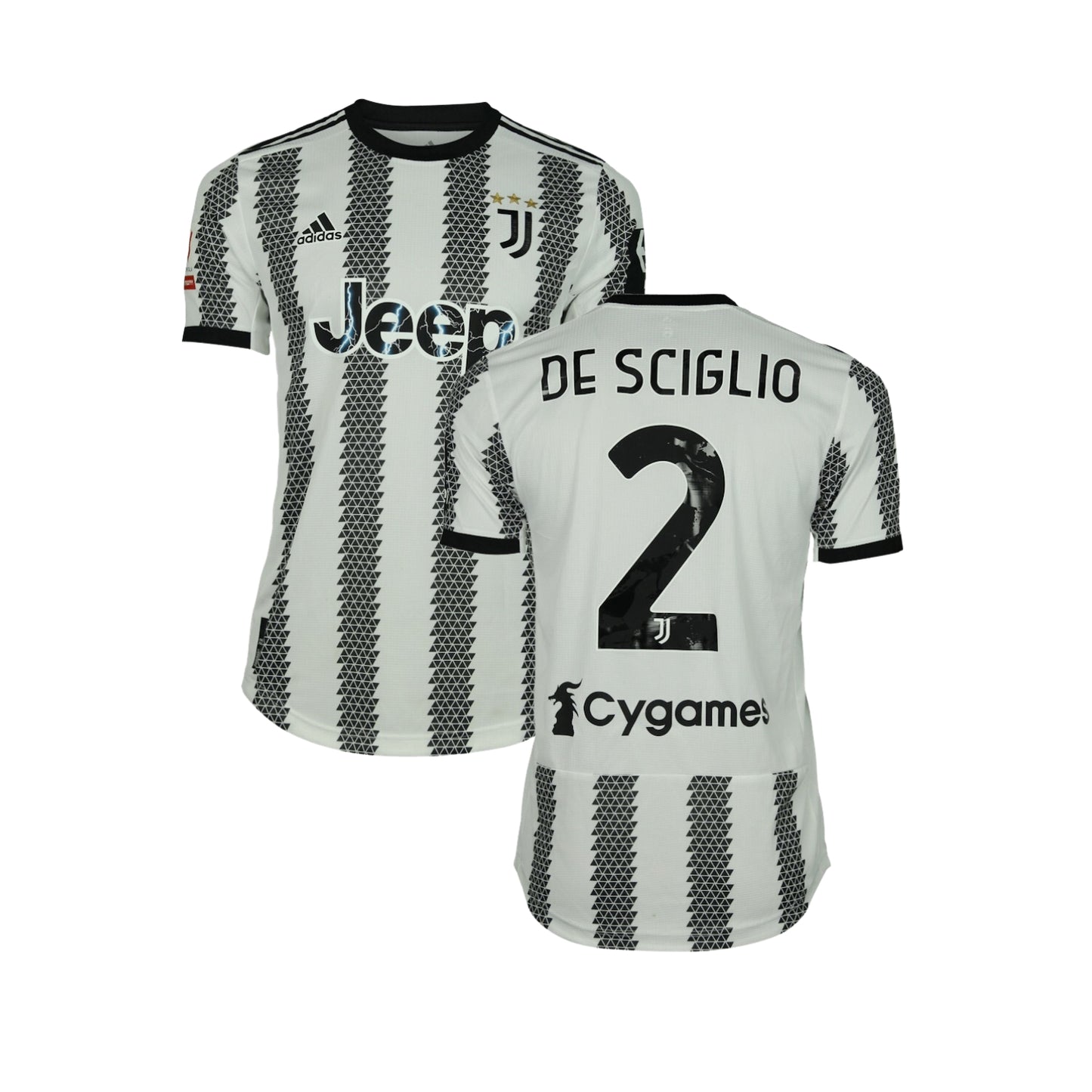 Mattia De Sciglio Juventus 2 Jersey