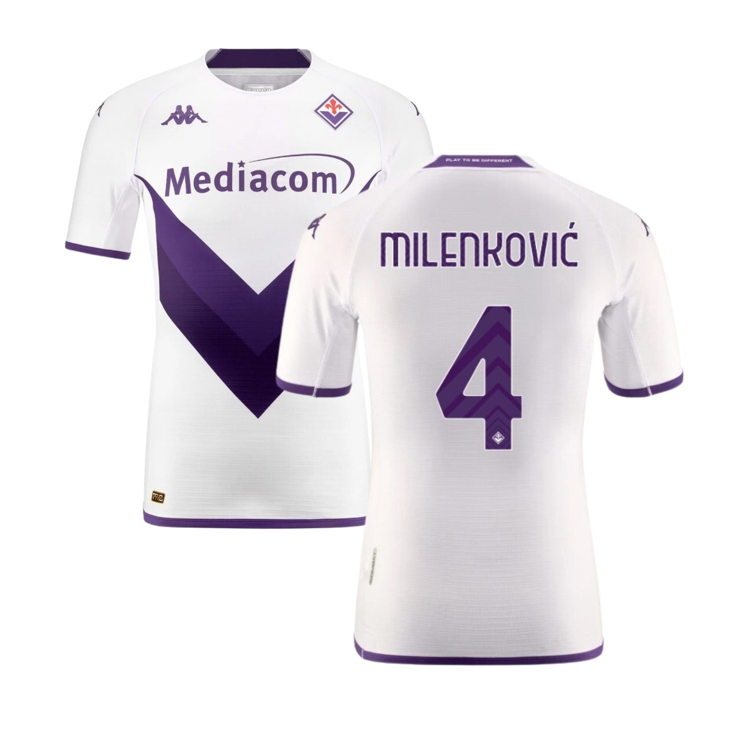 Nikola Milenković ACF Fiorentina 4 Jersey