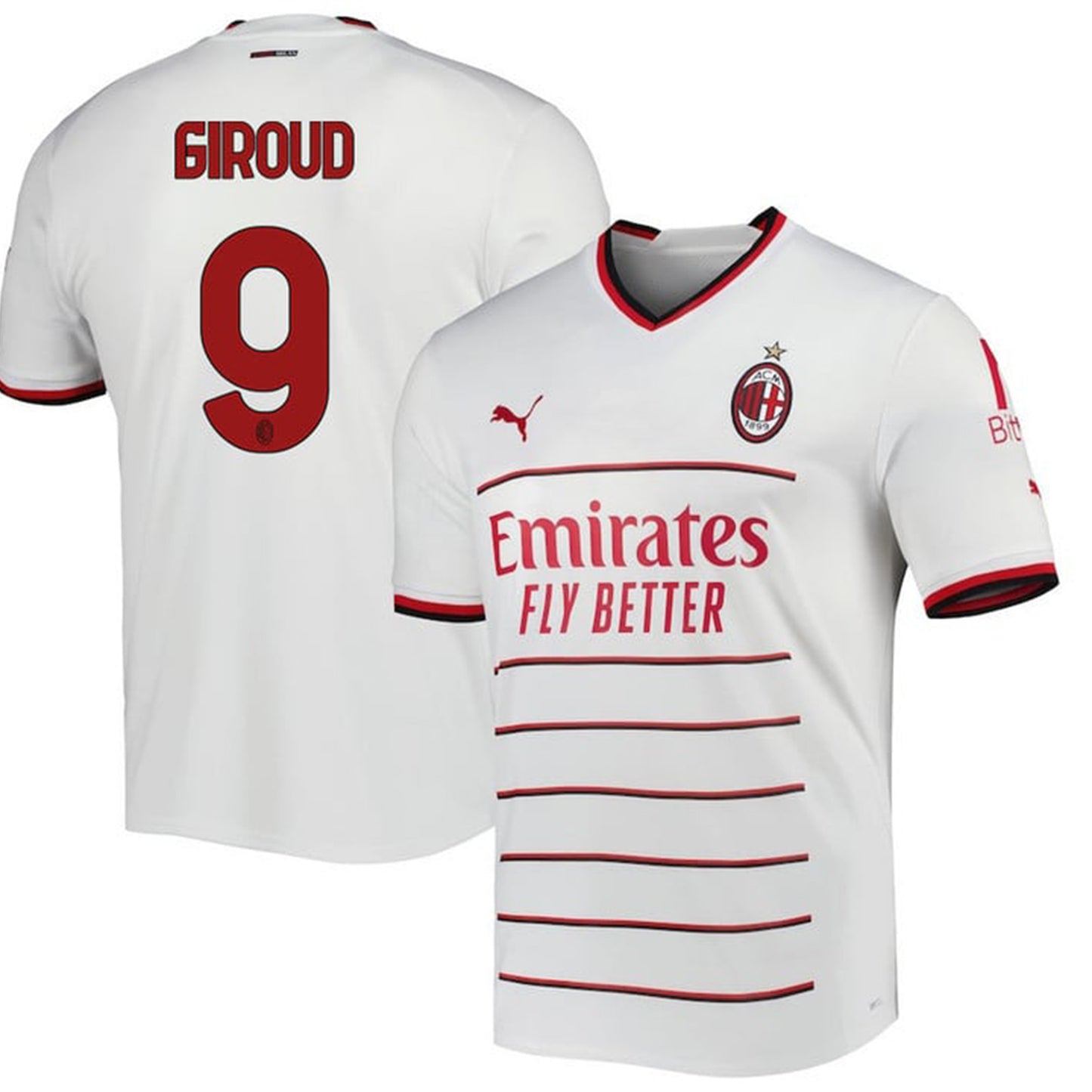 Olivier Giroud AC Milan 9 Jersey