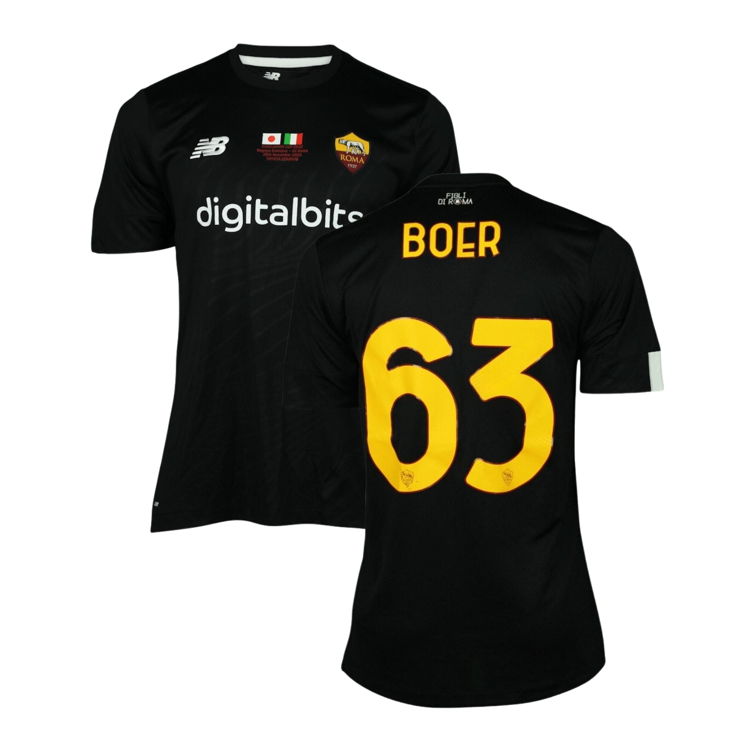 Pietro Boer Roma 63 Jersey