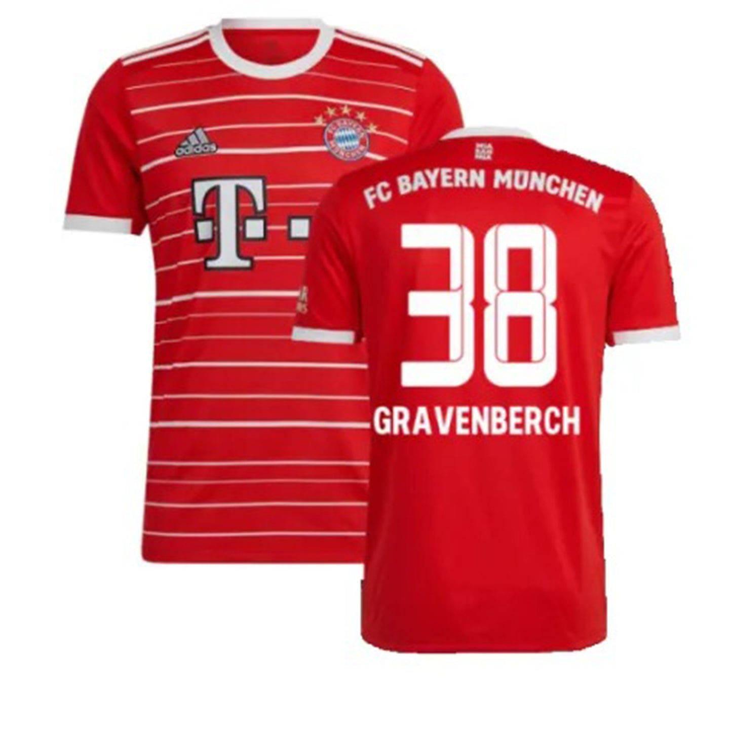 Ryan Gravenberch Bayern Munich 38 Jersey