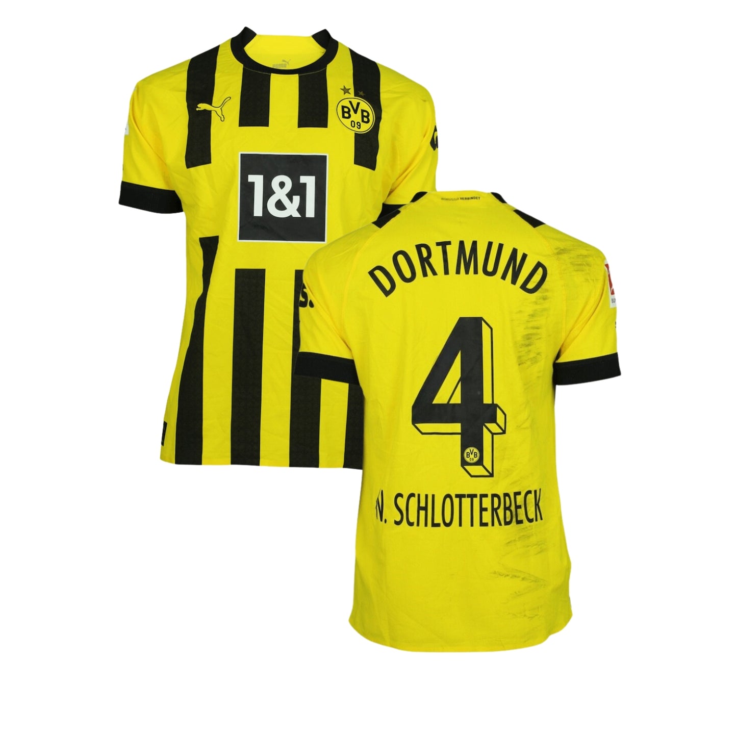 Nico Schlotterbeck Borussia Dortmund 4 Jersey