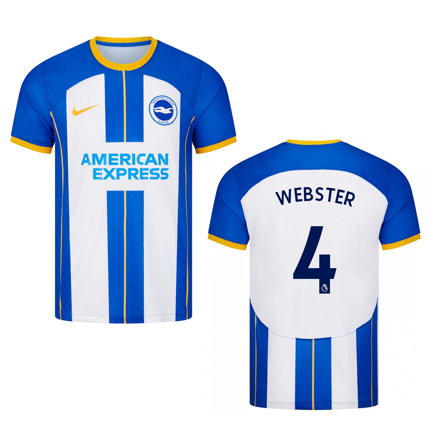 Adam Webster Brighton 4 Jersey