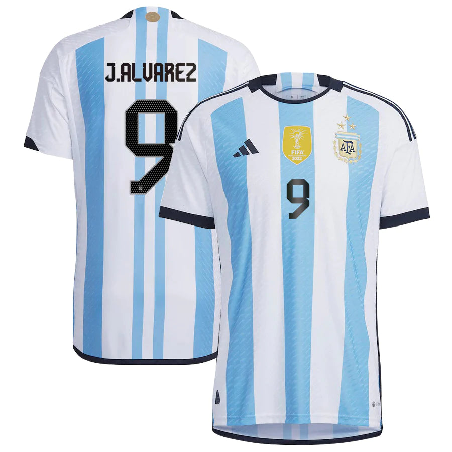 Julian Alvarez Argentina 9 FIFA World Cup Jersey