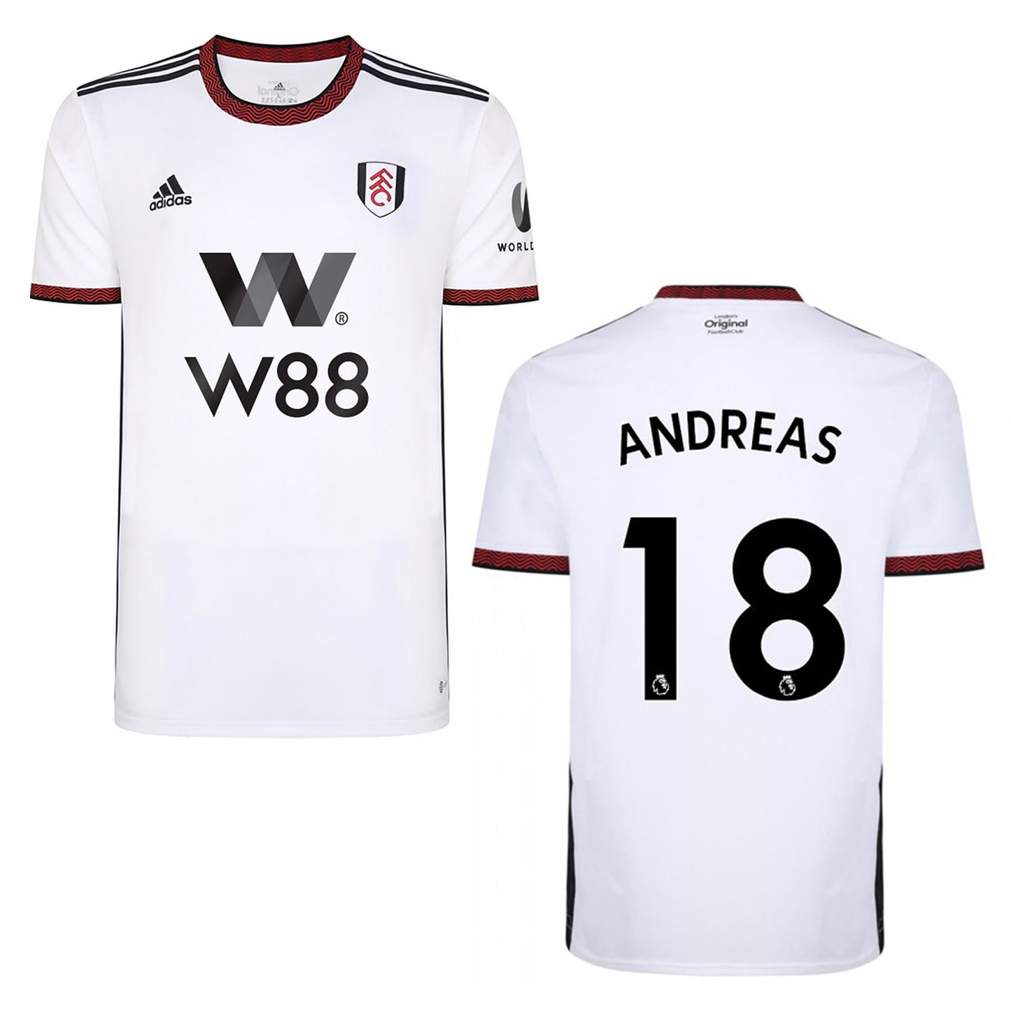 Andreas Pereira Fulham 18 Jersey