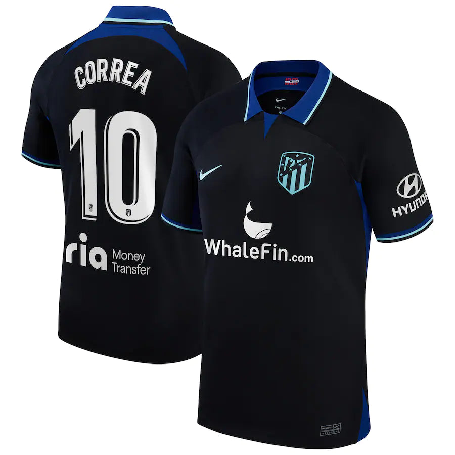 Angel Correa Atletico Madrid 10 Jersey