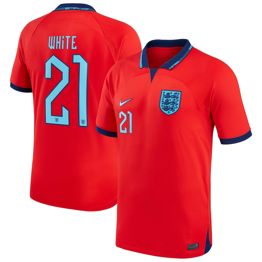 Ben White England 21 FIFA World Cup Jersey