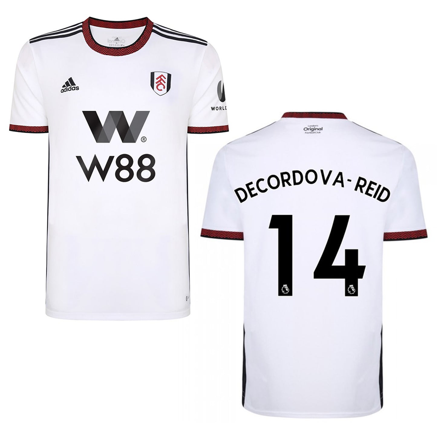 Bobby Decordova-Reid Fulham 14 Jersey