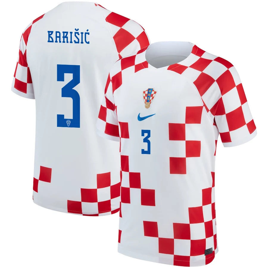 Borna Barisic Croatia 3 FIFA World Cup Jersey