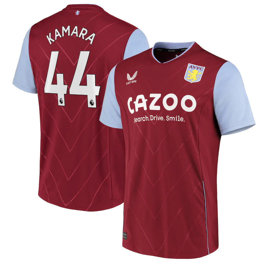 Boubacar Kamara Aston Villa 44 Jersey