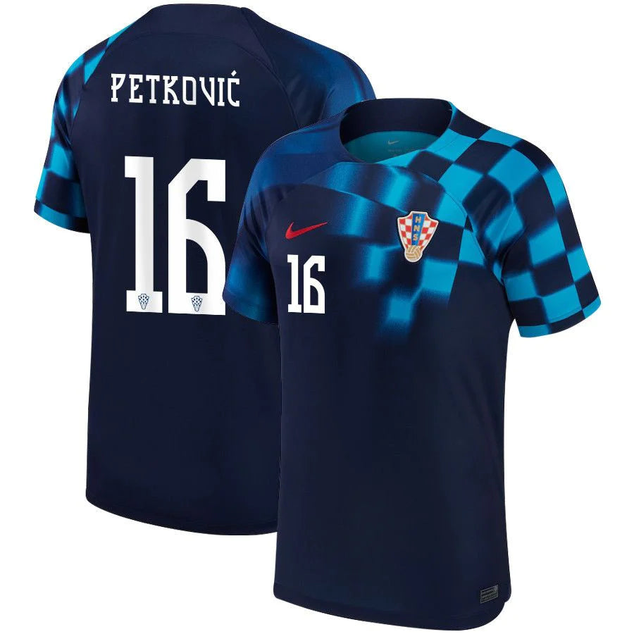 Bruno Petkovic Croatia 16 FIFA World Cup Jersey