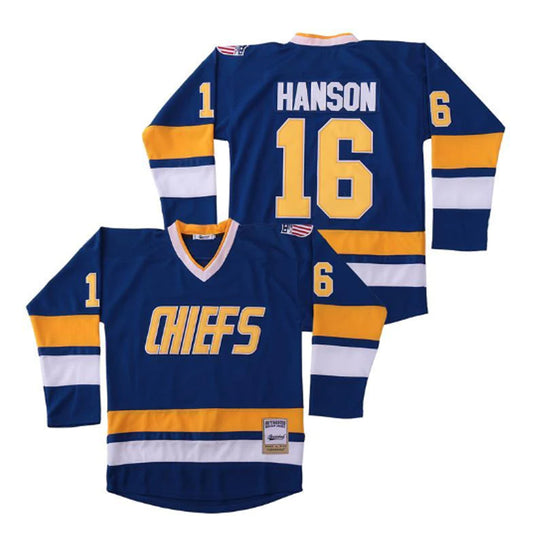 Charleston Chiefs Hanson Brothers Slapshot Hockey 16 Jersey