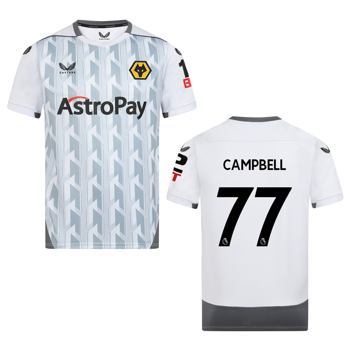 Chem Campbell Wolves 77 Jersey
