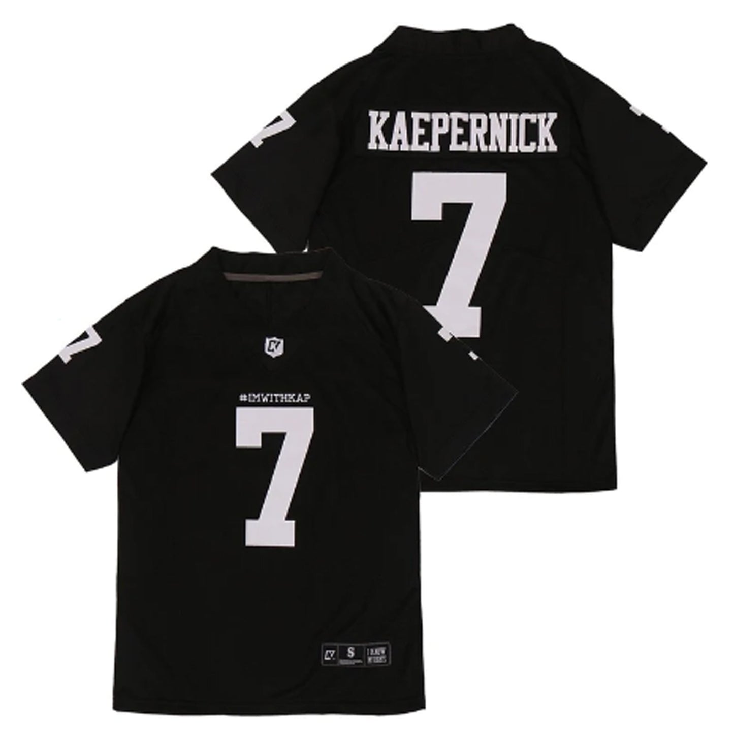 Colin Kaepernick 'I'm With Kap' Football 7 Jersey