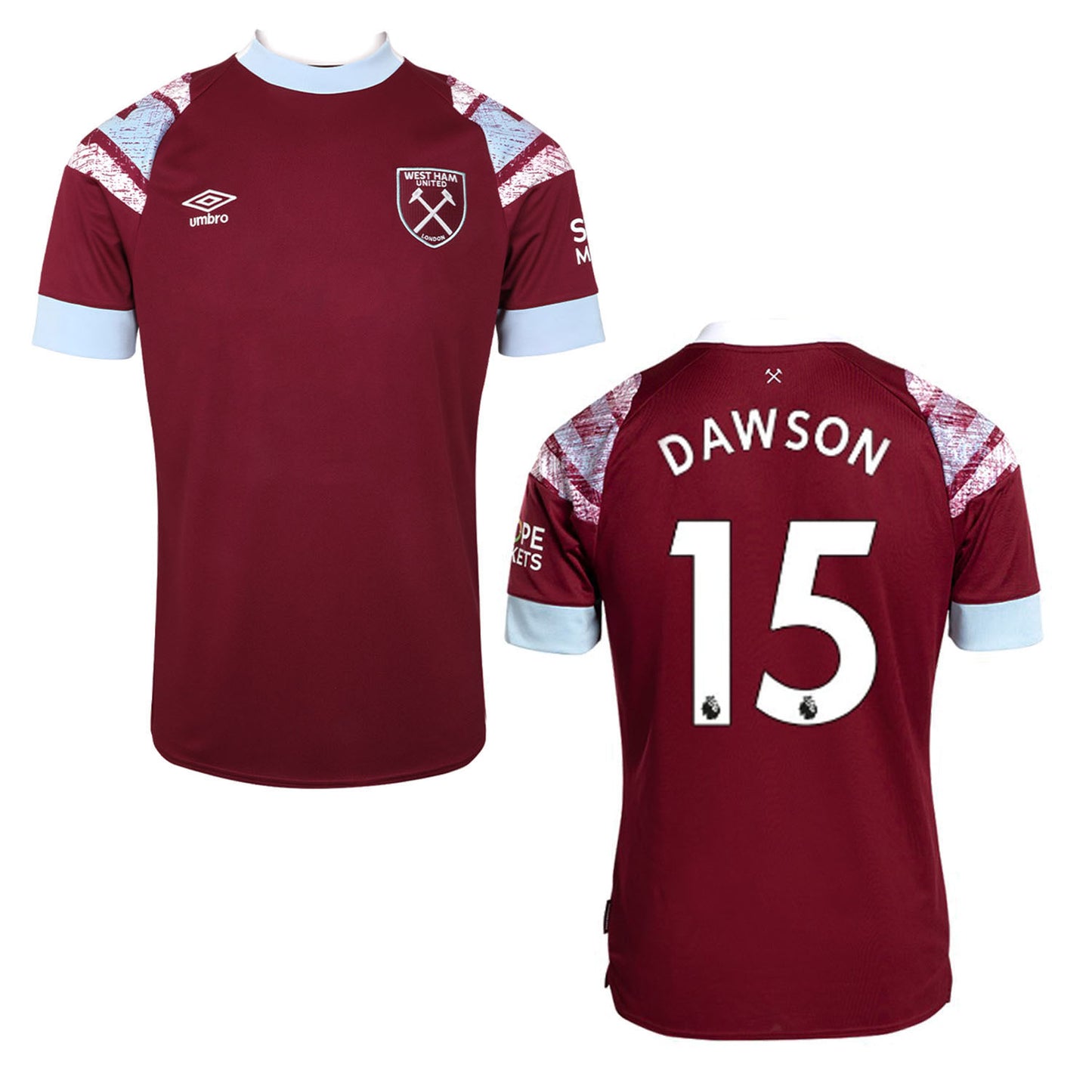 Craig Dawson West Ham 15 Jersey