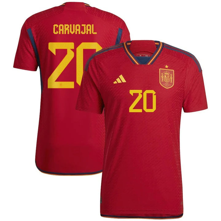 Dani Carvajal Spain 20 FIFA World Cup Jersey