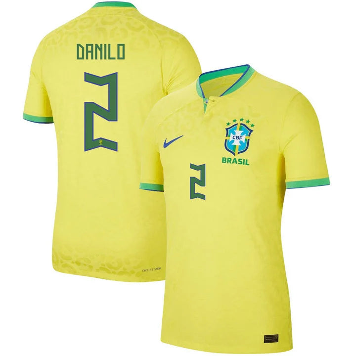 Danilo Brazil 2 FIFA World Cup Jersey