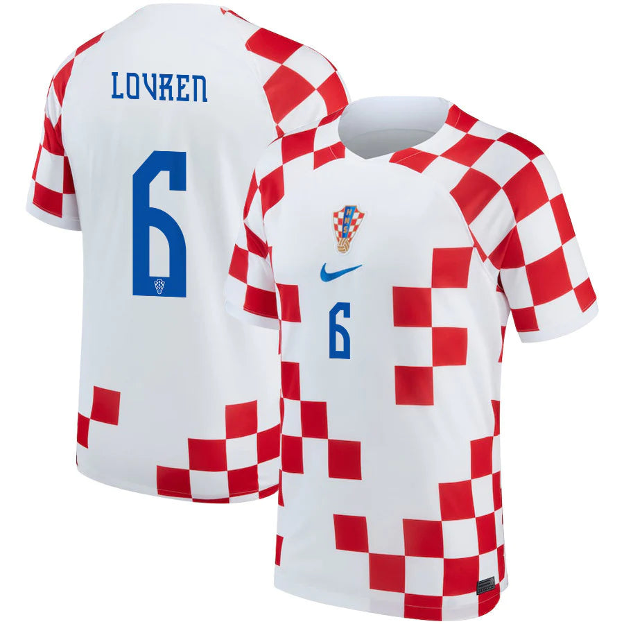 Dejan Lovren Croatia 6 FIFA World Cup Jersey