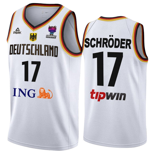 Dennis Schroder Germany FIBA World Cup 17 Jersey