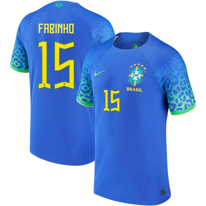 Fabinho Brazil 15 FIFA World Cup Jersey