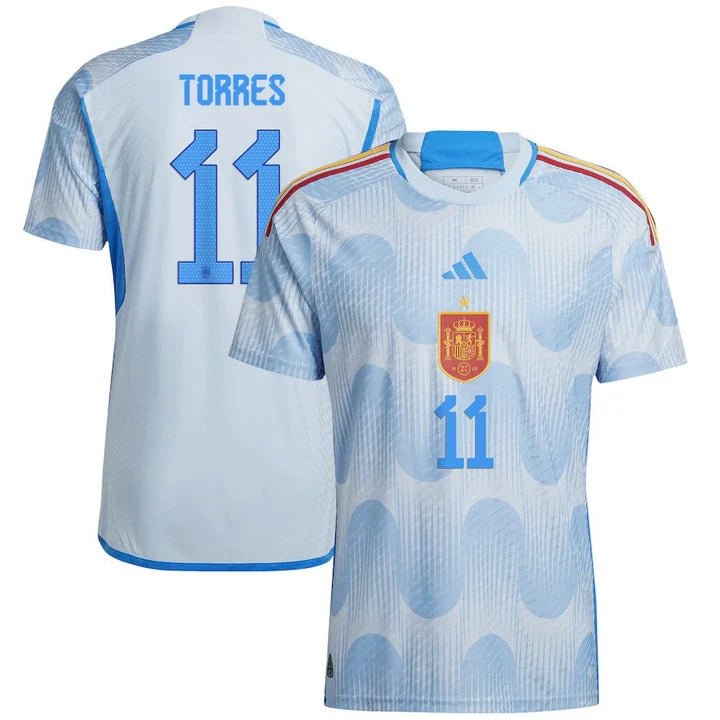 Ferran Torres Spain 11 FIFA World Cup Jersey