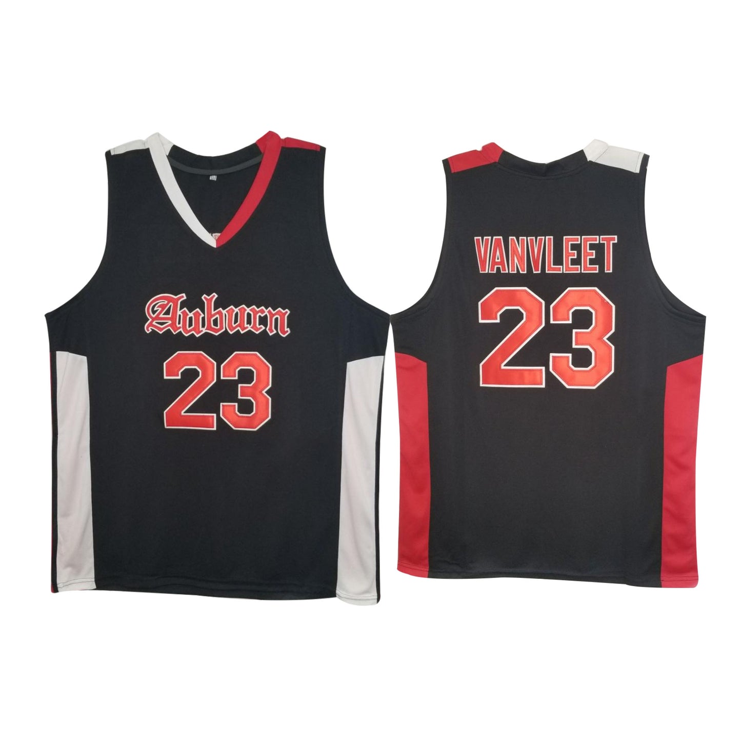 Fred VanVleet 23 Auburn High School Black Basketball Jersey — BORIZ