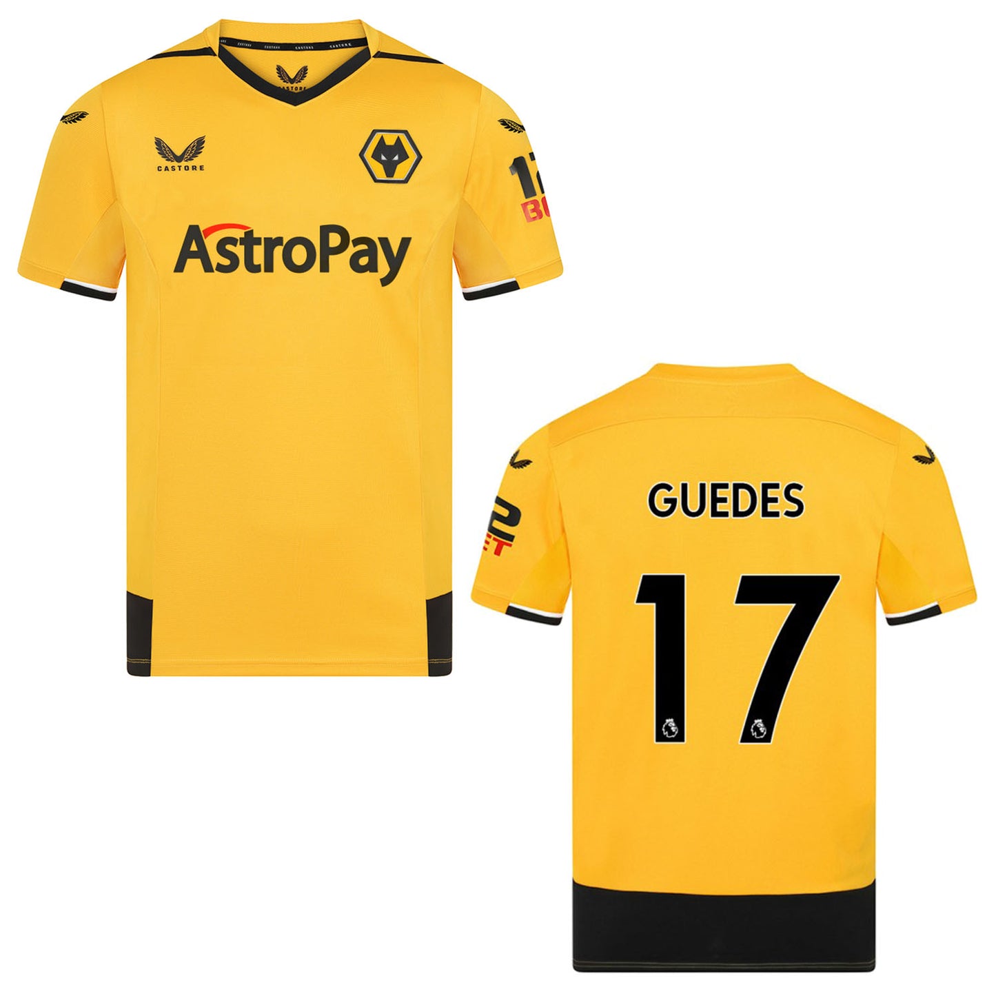 Goncalo Guedes Wolves 17 Jersey