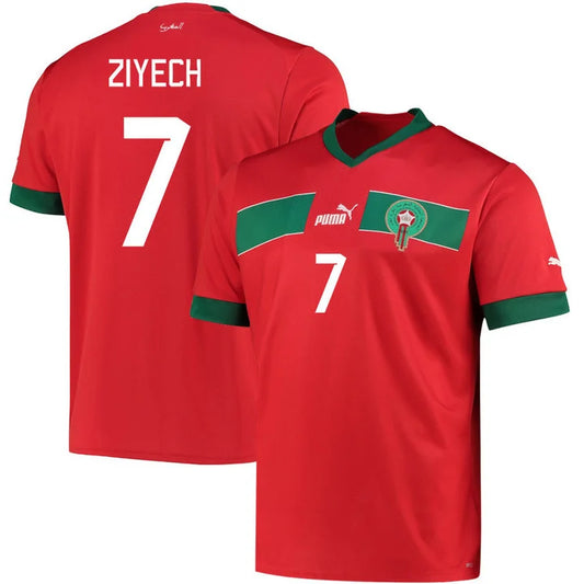 Hakim Ziyech Morocco 7 FIFA World Cup Jersey