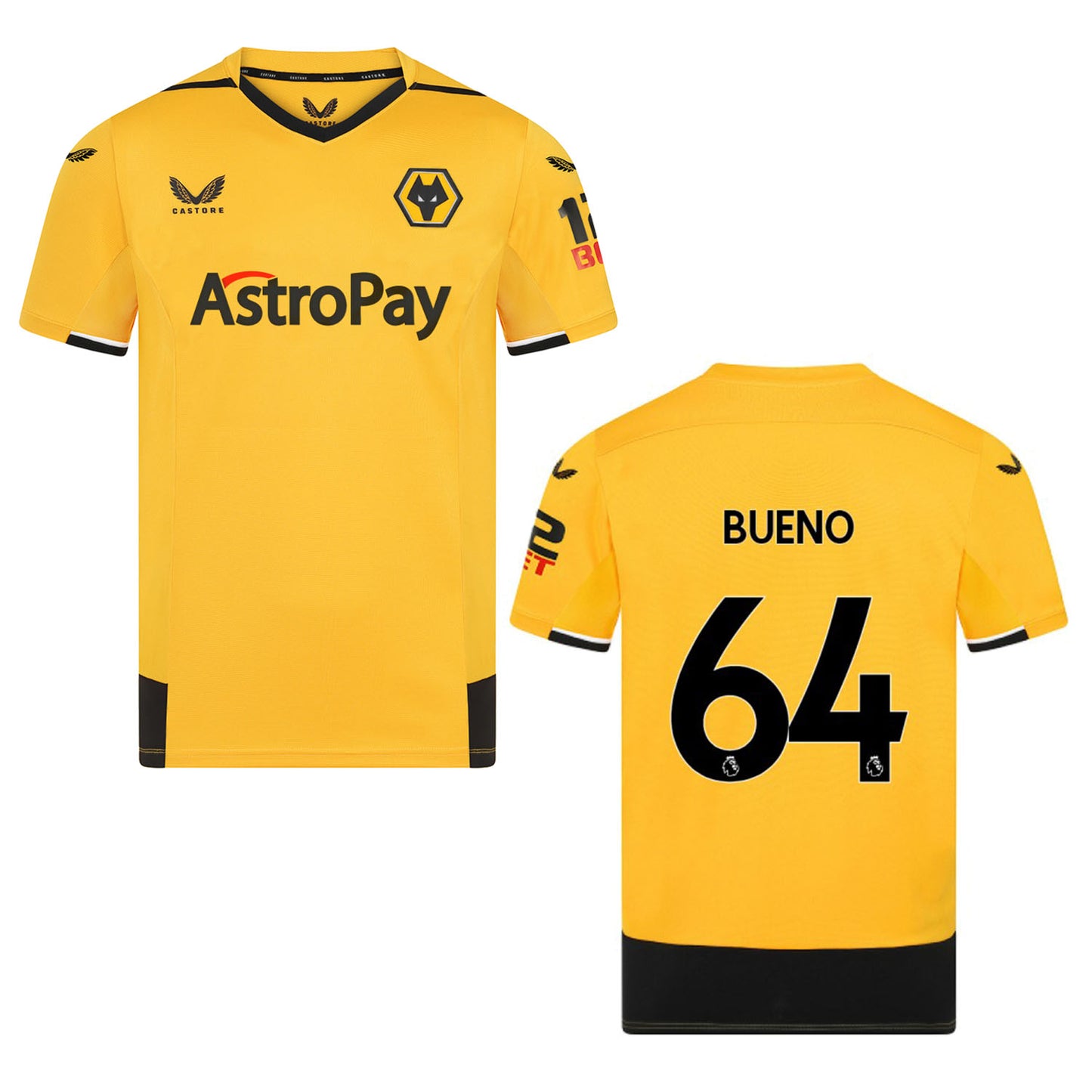 Hugo Bueno Wolves 64 Jersey