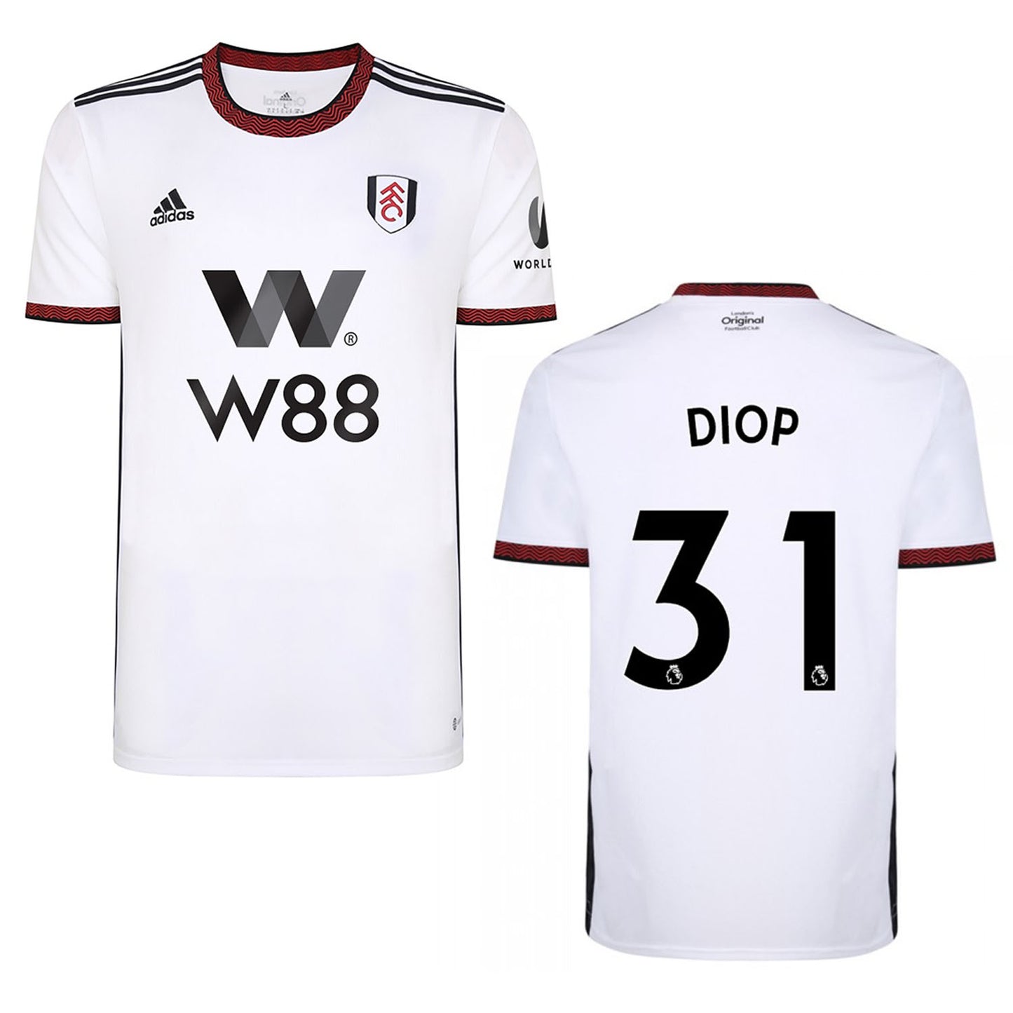 Issa Diop Fulham 31 Jersey