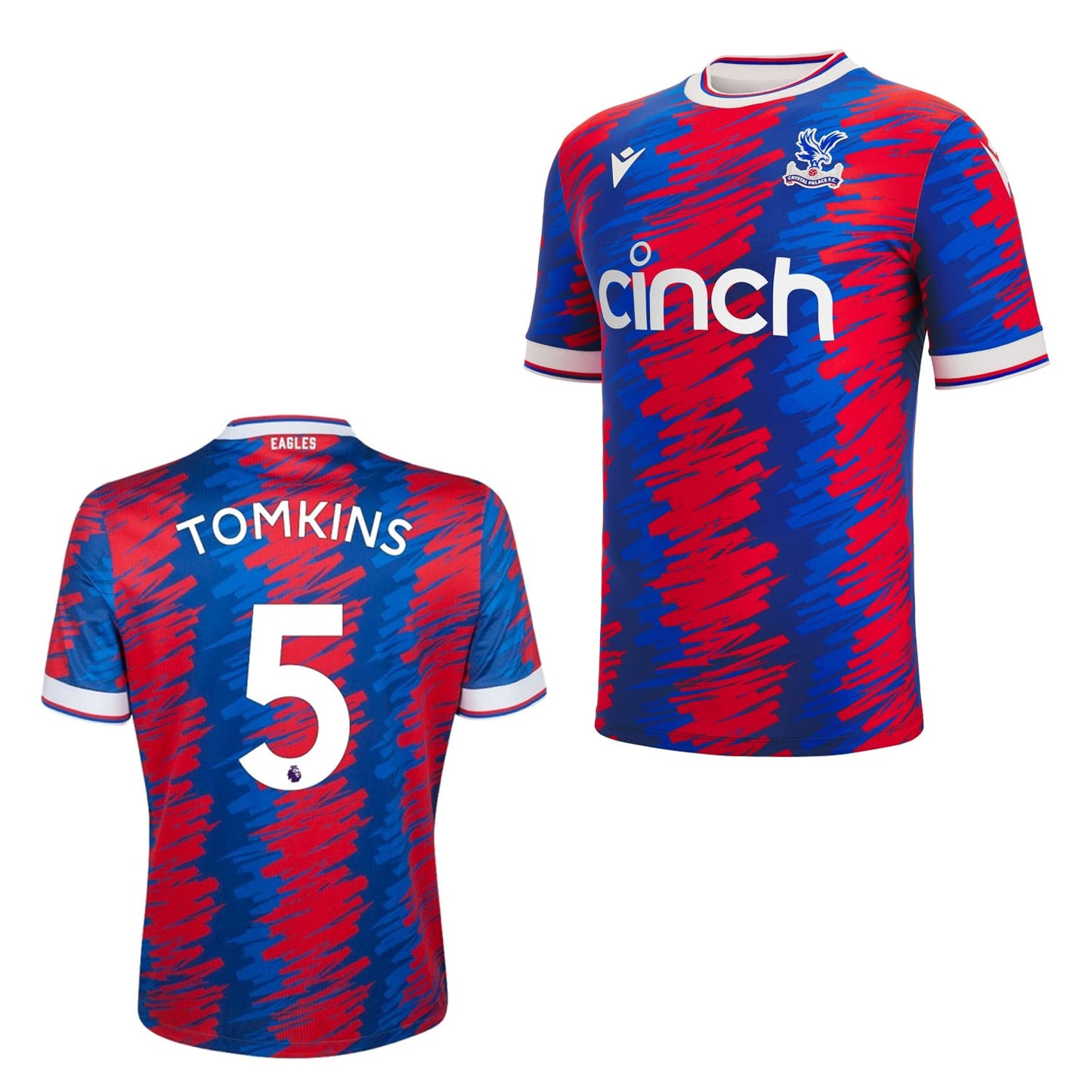 James Tomkins 5 Crystal Palace Jersey