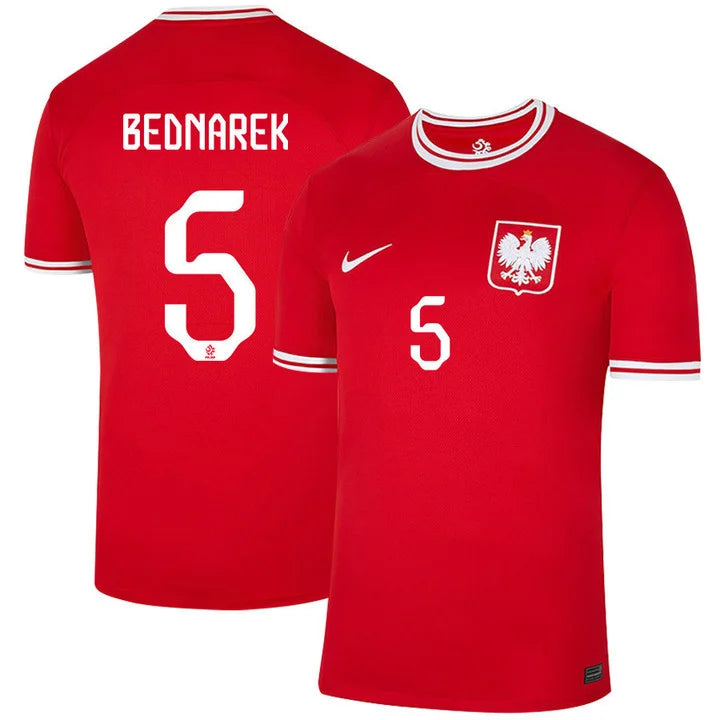 Jan Bednarek Poland 5 FIFA World Cup Jersey