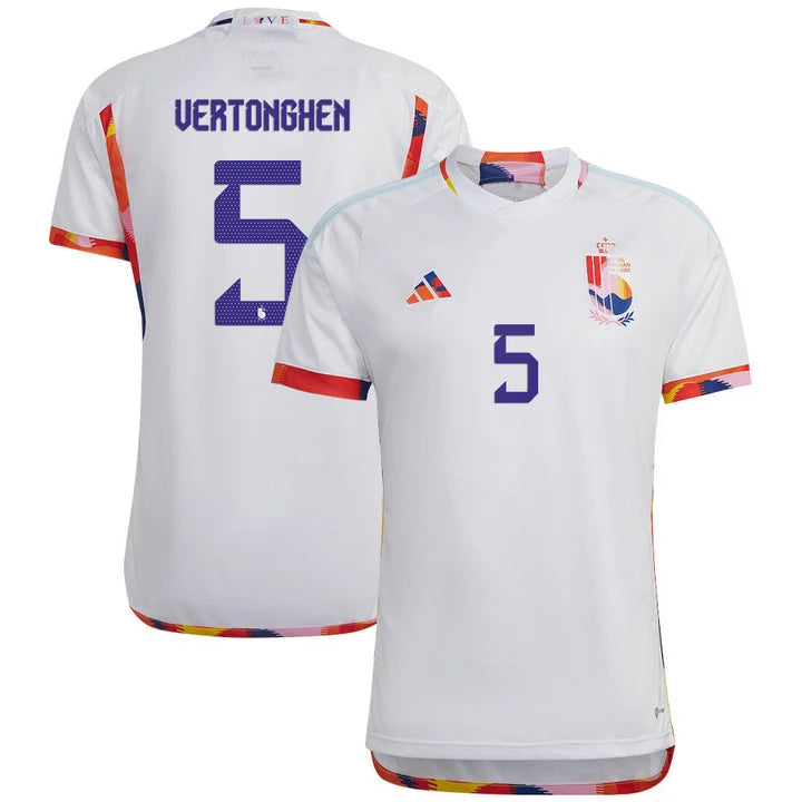 Jan Vertonghen Belgium 5 FIFA World Cup Jersey