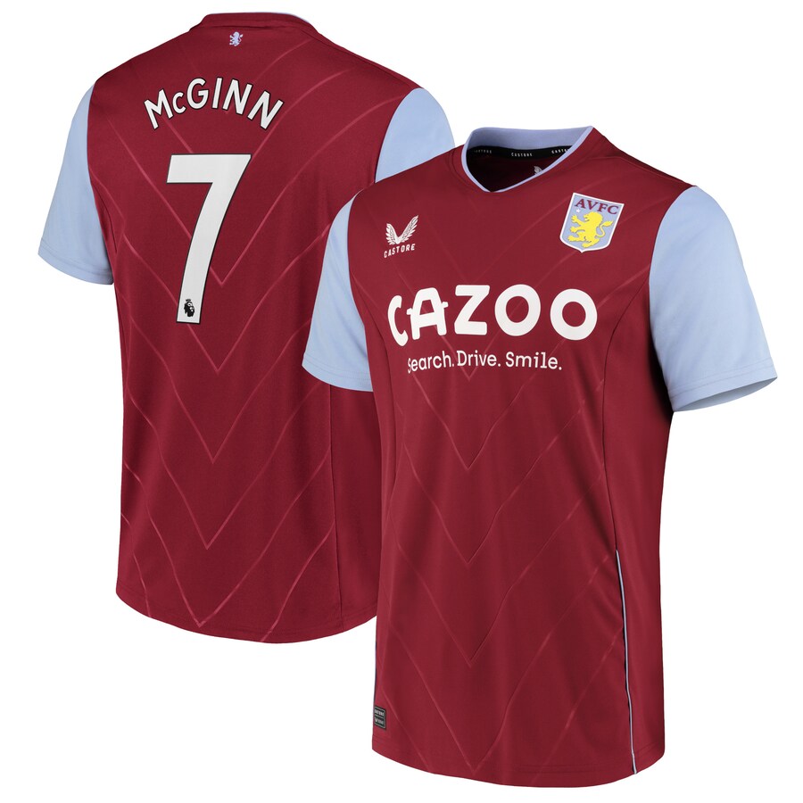 John McGinn Aston Villa 7 Jersey