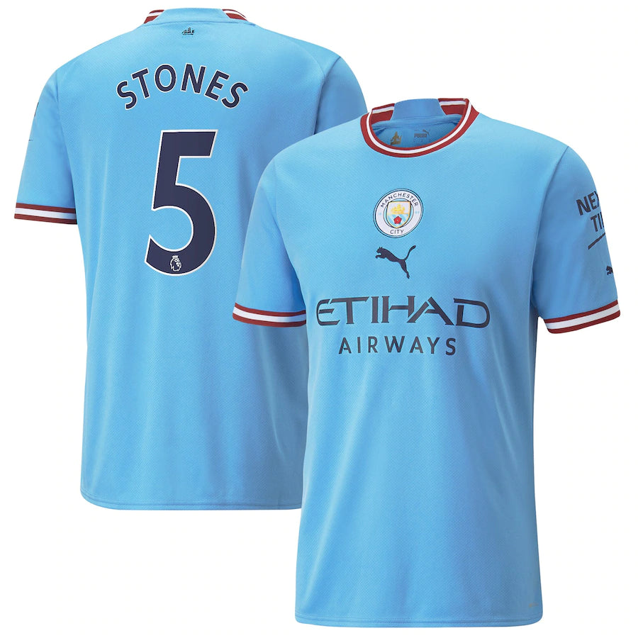 John Stones Manchester City 5 Jersey